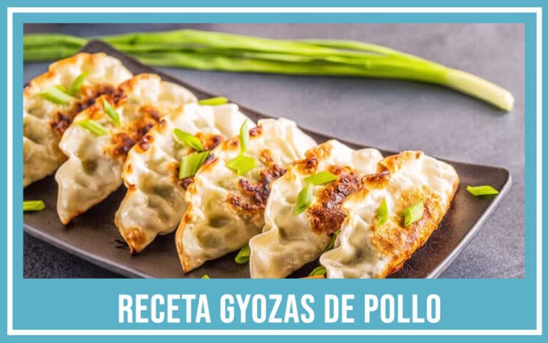 Gyozas de Pollo - Empanadillas japonesas gyozas de pollo