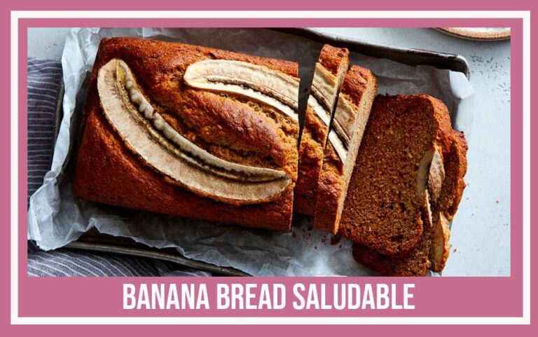 banana bread saludable