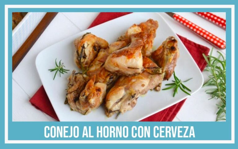 Conejo al horno con cerveza conejo al horno con cerveza