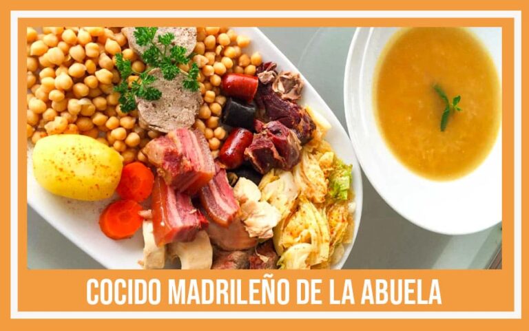 Cocido Madrileño Receta de la abuela Cocido madrileno receta de la abuela