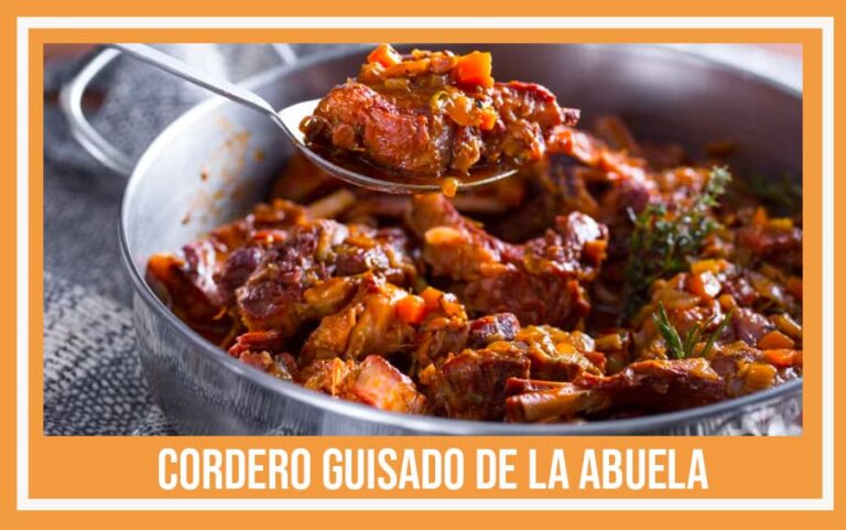 La receta original de Cordero Guisado de la abuela cordero guisado de la abuela