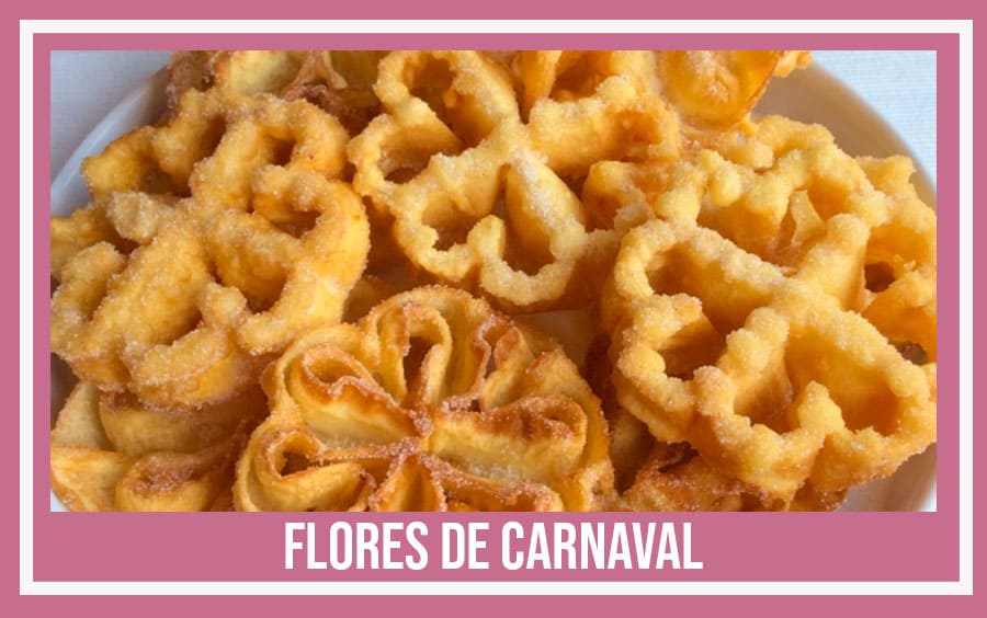 receta de flores de carnaval