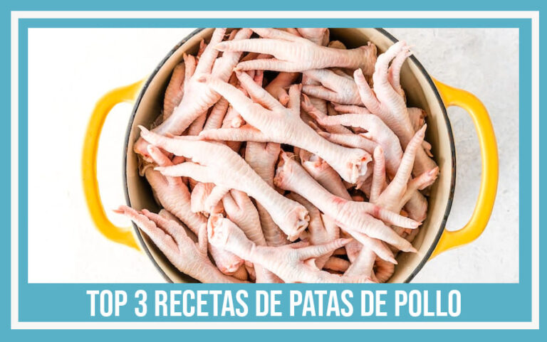patas de pollo recetas