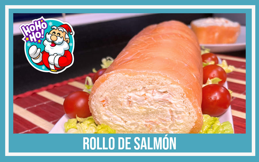 rollo de salmon con pan de molde