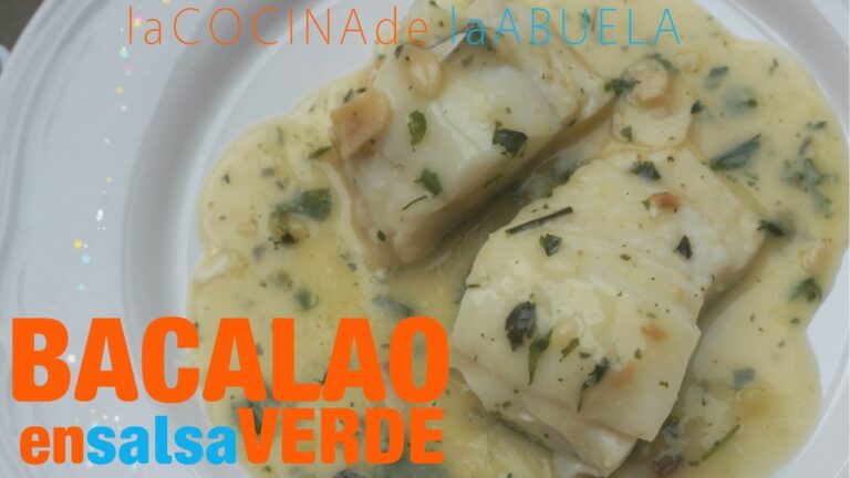 Receta de Bacalao en Salsa Verde de la Abuela: Tradición Culinaria con un Toque de Sabor Inigualable Receta de Bacalao en Salsa Verde de la Abuela: Tradición Culinaria con un Toque de Sabor Inigualable