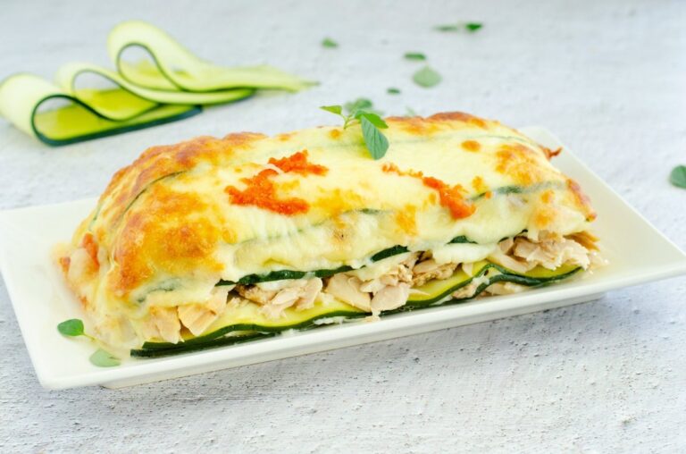 Receta de Lasana de Calabacín y Atún: Un Giro Saludable a la Tradición Italiana Receta de Lasana de Calabacín y Atún: Un Giro Saludable a la Tradición Italiana