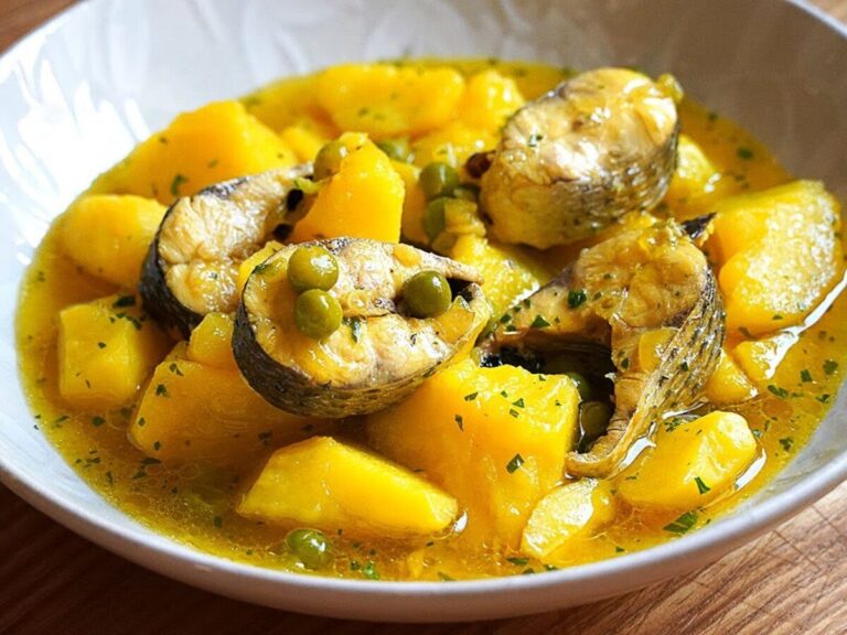 Guiso de pescado con patatas: ¡Una deliciosa receta para disfrutar en familia! Guiso de pescado con patatas: ¡Una deliciosa receta para disfrutar en familia!