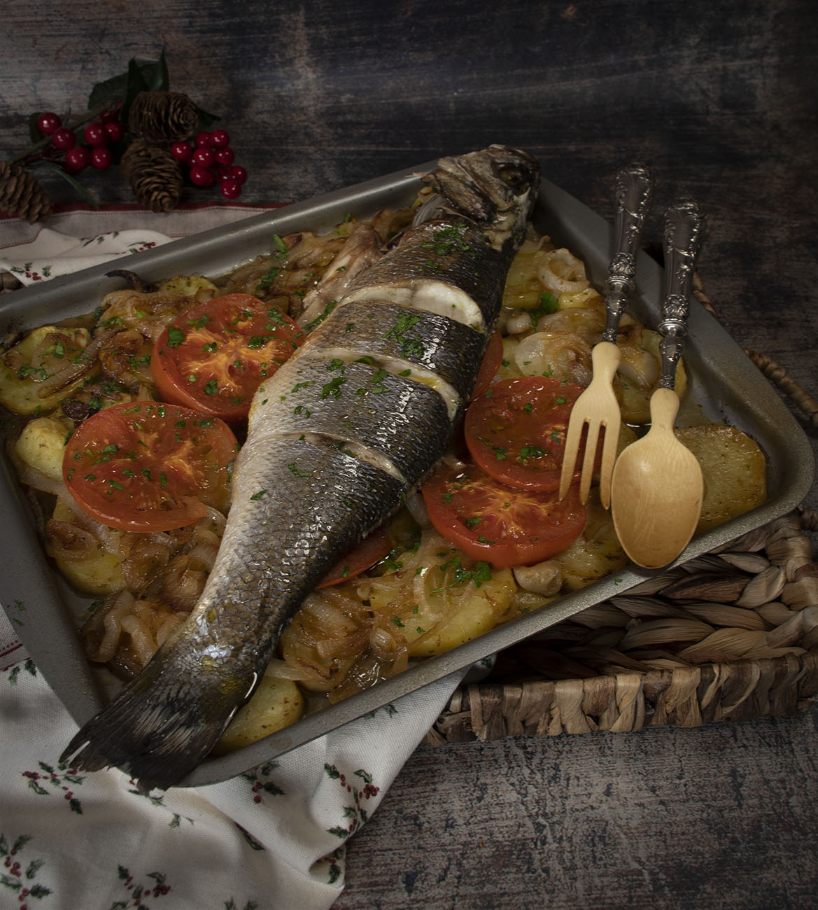 Lubina Al Horno Con Patatas Una Deliciosa Receta Para Disfrutar En 
