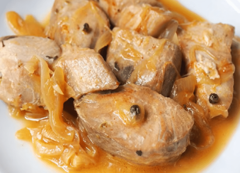 Receta de Atún Encebollado de la Abuela: ¡Delicioso y Tradicional Plato Casero! Receta de Atún Encebollado de la Abuela: ¡Delicioso y Tradicional Plato Casero!