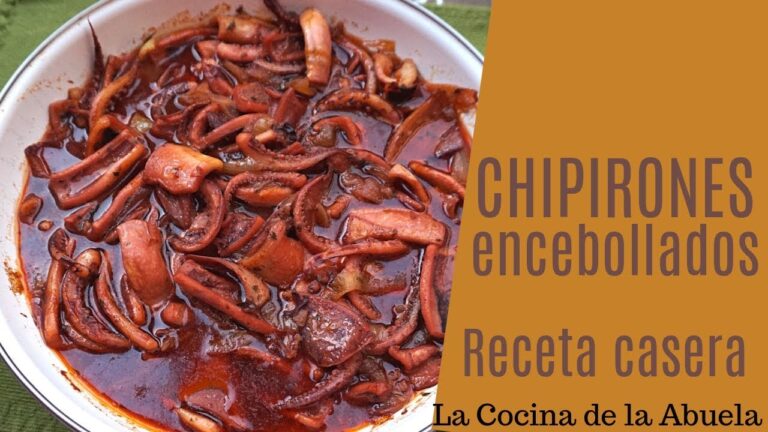 Receta de Chipirones Encebollados de la Abuela: ¡Un Clásico de la Cocina Casera! Receta de Chipirones Encebollados de la Abuela: ¡Un Clásico de la Cocina Casera!