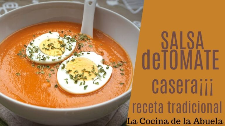 Receta de Salsa de Tomate de la Abuela: ¡El Secreto de la Cocina Casera! Receta de Salsa de Tomate de la Abuela: ¡El Secreto de la Cocina Casera!