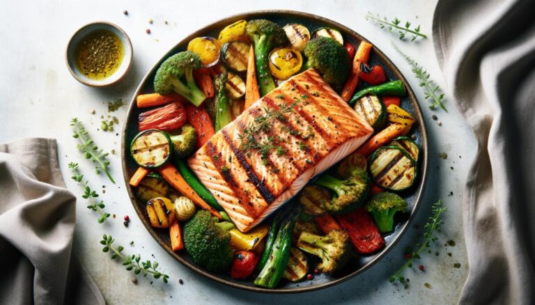Salmon al Horno con Verduras: ¡Una Deliciosa Receta para Disfrutar en Familia! Salmon al Horno con Verduras: ¡Una Deliciosa Receta para Disfrutar en Familia!